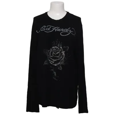 Long sleeve T-shirt (Black) from Ed Hardy by Christian Audigier