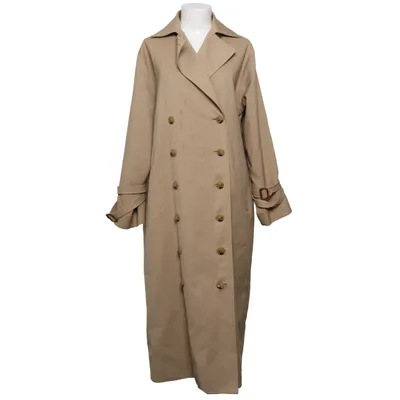 Trenchcoat (Beige) von Totême Acetat, Baumwolle, Polyester