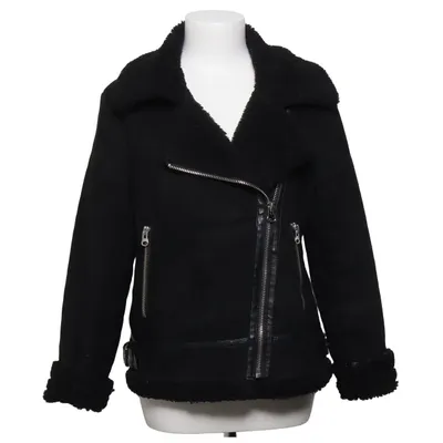Shearlingjakke (Sort) fra Zara Outerwear Polyester