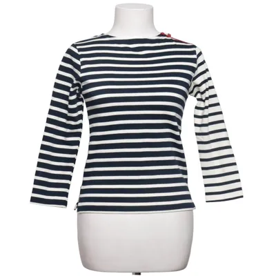 Långärmad t-shirt (Blå, Vit) från Mousqueton Bomull