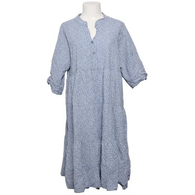 Jurk (Blauw, Wit) van Rough & Rose Katoen
