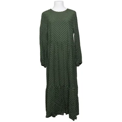 Maxi dress (Green, White) from Indiska Viscose