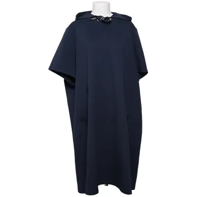 Huvklänning (Blå) från Ulla Popken Bomull, Elastan, Polyester