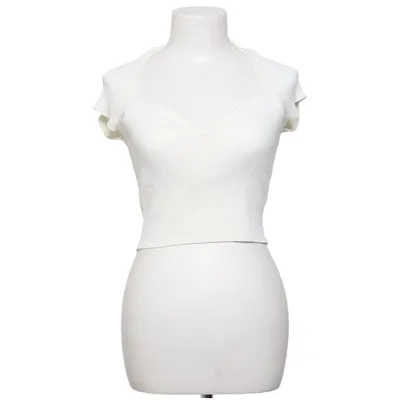 Haut (Blanc) de H&M Modern Classic Polyamide, Polyester, Viscose