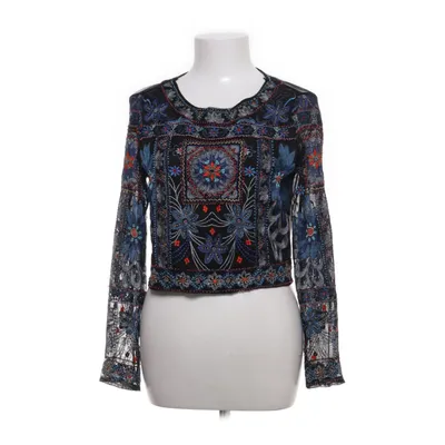 Blus (Svart, Blå, Flerfärgad) från Zara Woman Bomull