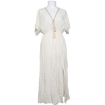 Maxi dress (Beige, White) from Cosy House Viscose