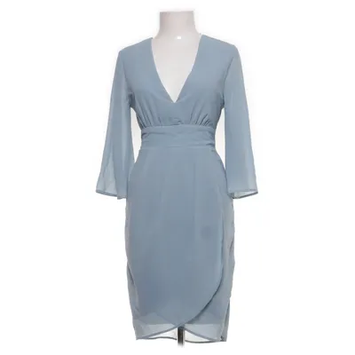 Wrap dress (Blue) from VILA Recycled polyester