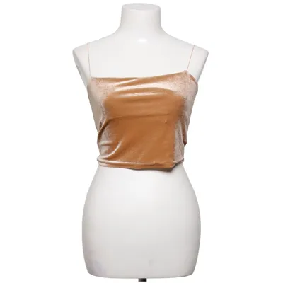Crop top (Beige) från Brandy Mervilor Elastan, Polyester