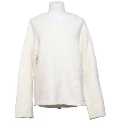 Tröja (Vit) från Bik Bok Elastan, Återvunnen polyester, Ull