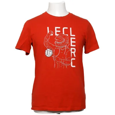 T-shirt (Leclerc) från Scuderia Ferrari Bomull