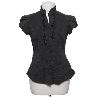 Korte mouwen shirt (Zwart, Wit) van Dorothy Perkins Katoen, Elastaan, Polyamide