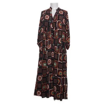 Maxi dress (Brown, Multicolored) from Antonello Serio Viscose
