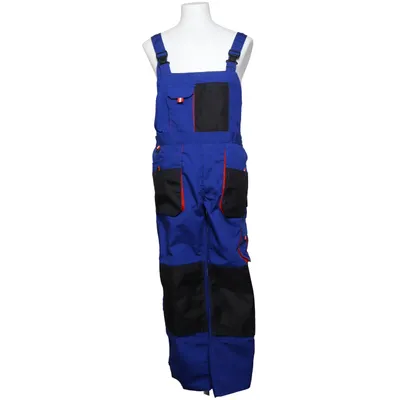 Tuinbroek (Blauw, Zwart) van Work Idea Katoen, Polyester