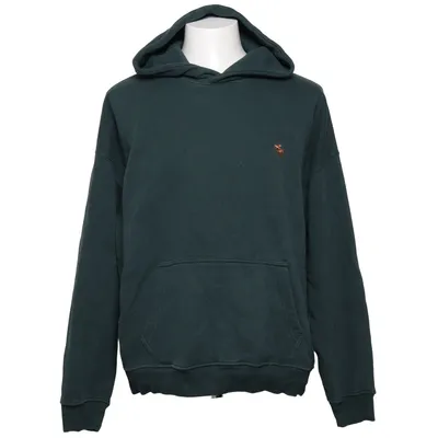 Sweat à capuche (Vert) de Abercrombie & Fitch Coton, Polyester