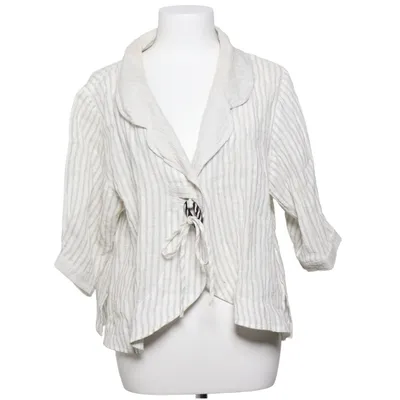 Cardigan (Blanc, Beige) de Animale Lin, Nylon