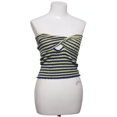 Tubetop (Blå, Beige) fra Sollinarry Elastan, Polyester