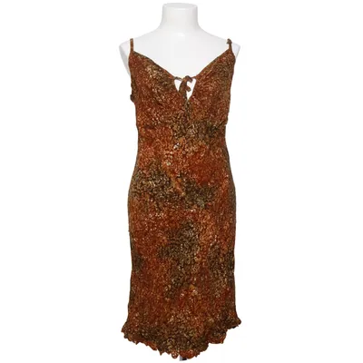 Kjole (Brun, Flerfarvet) fra Temptation Viscose