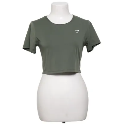 Træningstop (Grøn) fra Gymshark Elastan, Genanvendt polyester