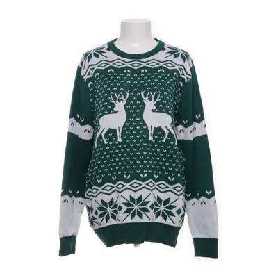 Sweater (Green, White) from JAP Recycled cotton, Recycled polyester