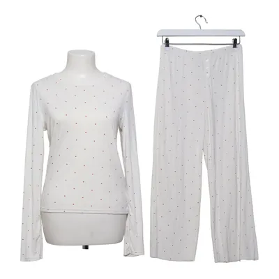 Pyjama (Blanc, Rouge) de H&M Élasthane, Polyester, Viscose