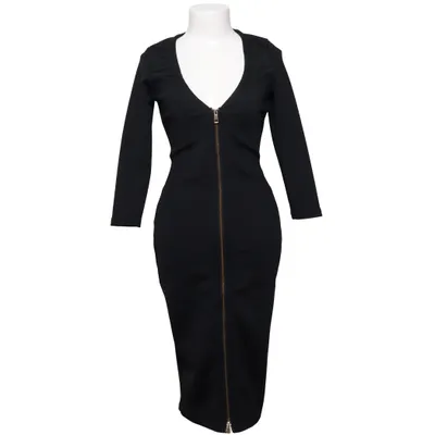 Klänning (Front Zip Midi Dress) från Rebecca Stella Elastan, Polyester