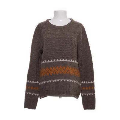 Tröja (Brun, Gul, Vit) från DeVal Woman Akryl, Ull