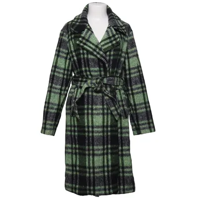 Coat (BRUSH CHECK) from One More Story Acrylic, Polyamide, Polyester, Wool