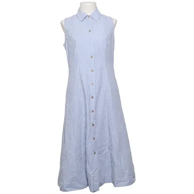 Shirt dress (Blue, White) from Anne Klein Cotton, Polyester