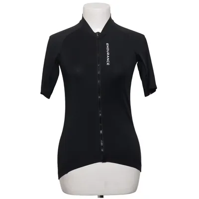 Maillot de vélo (Noir) de Endurance Élasthane, Polyester