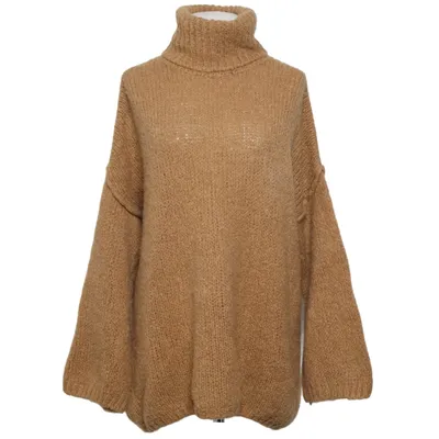 Polotröja (Beige) från Made in italy Akryl, Mohair, Polyamid, Ull
