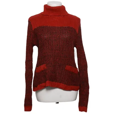 Turtleneck (Rød, Sort) fra Chaps Bomuld, Modal