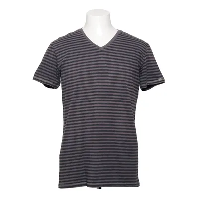 T-shirt (Gray, Black) from Diesel Cotton, Elastane, Polyester