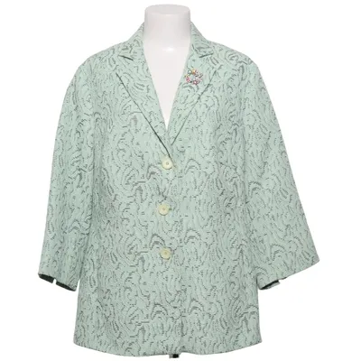 Blazer (Green) from Habella Polyester