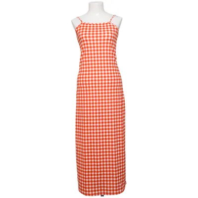 Maxi jurk (Rood, Wit) van Vero Moda Elastaan, Polyester