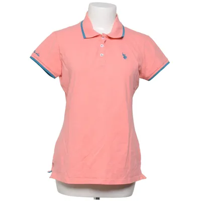 Pikétröja (Rosa, Turkos) från U.S. Polo Assn. Bomull, Elastan