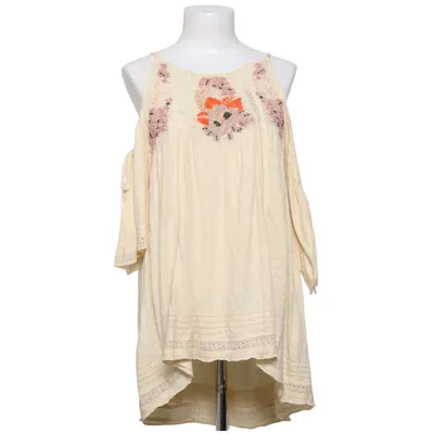 Robe (Beige, Multicolore) de Free People Coton