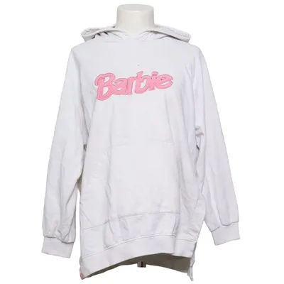 Hættetrøje (Hvid, Pink) fra Barbie Bomuld, Polyester