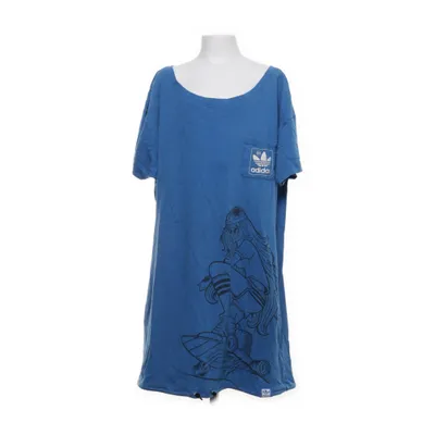 T-shirt (Blauw) van Adidas Katoen, Polyester