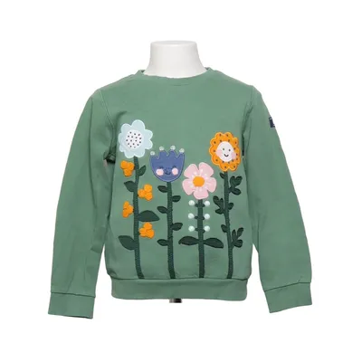 Sweatshirt (Green, Multicolored) from Polarn O. Pyret Organic cotton