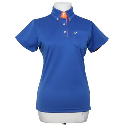 Pikétröja (Blå, Orange, Vit) från Yonex Polyester