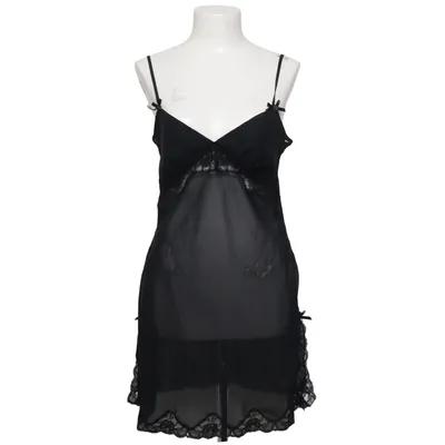 Negligé (Zwart) van Basic Line Polyester