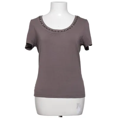 T-shirt (Marron) de Un Deux Trois Élasthane, Viscose
