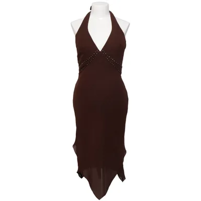 Halterneckklänning (Brun) från Haust