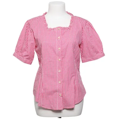 Dirndl blouse (Roze, Wit) van Almsach Katoen