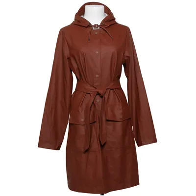 Manteau imperméable (Marron) de Rains Polyester, Polyuréthane