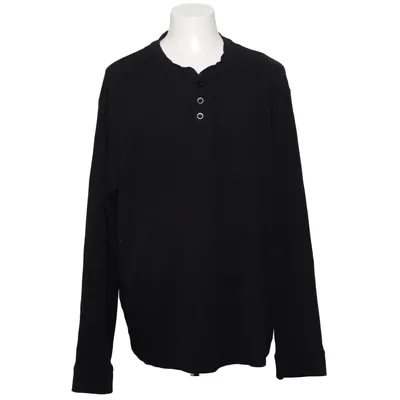 Henley shirt (Zwart) van J.F.K Katoen, Polyester