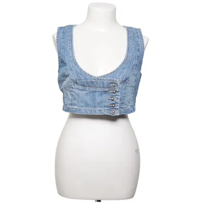Gilet en jean (Bleu) de Gina Coton