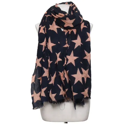 Shawl (Black, Pink) from Beck Söndergaard Silk, Wool