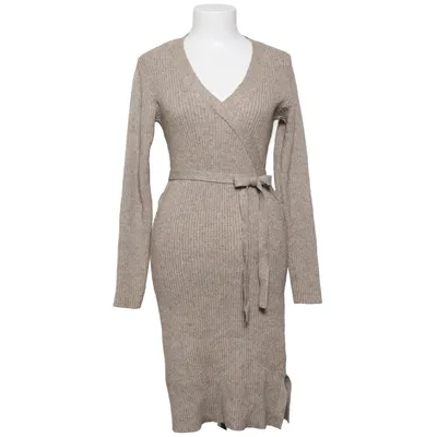 Wrap dress (Beige) from VILA Polyamide, Polyester, Viscose