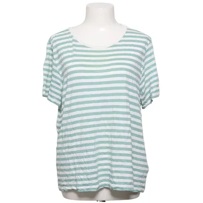 T-shirt (Green, White) from Monki Cotton, Modal